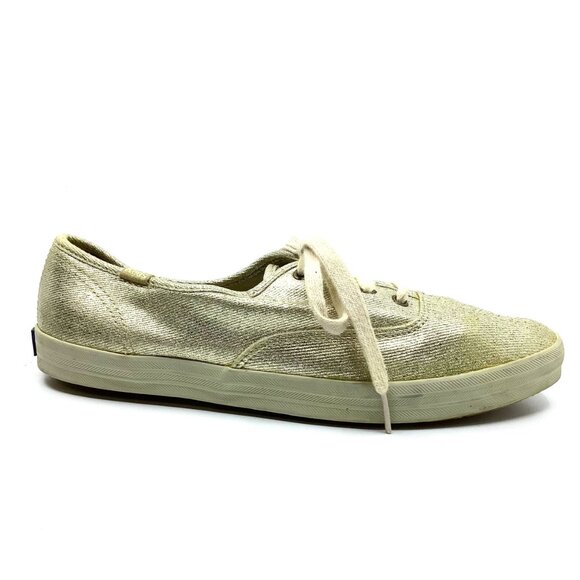 Keds Gold Glitter Sneakers - Picture 2 of 6